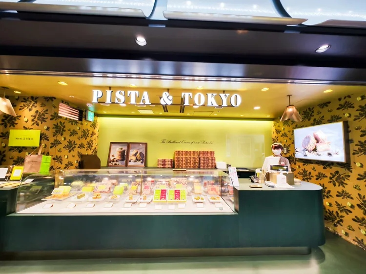 連續兩年拿下TOKYO GIFT PALETTE銷售冠軍的開心果甜點專賣店「PISTA & TOKYO」。田欣雲攝