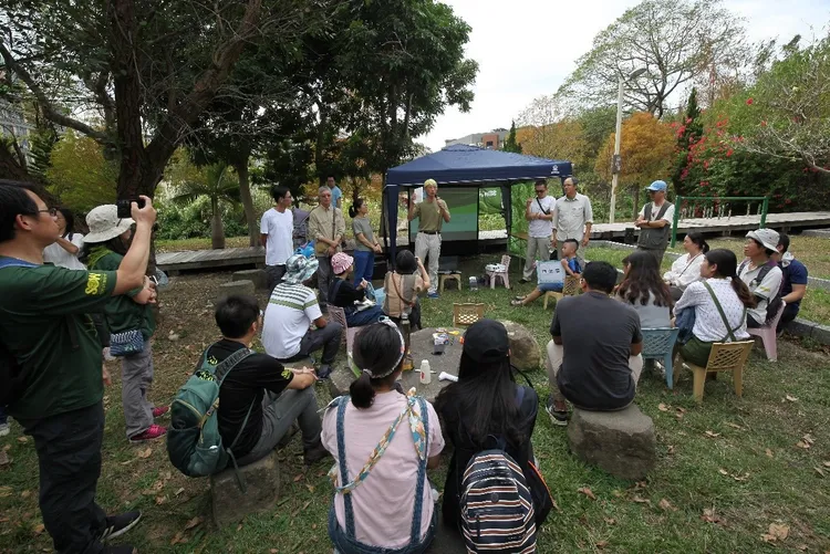 現場提供5場生態講堂，為民眾講解大自然的相關知識。
