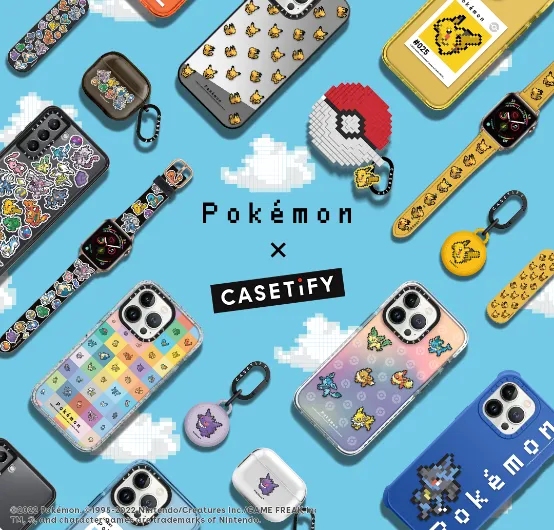 CASETiFY STUDiO 品牌概念店獨家發售官網已停售的 Pokémon x CASETiFY 聯名系列。業者提供