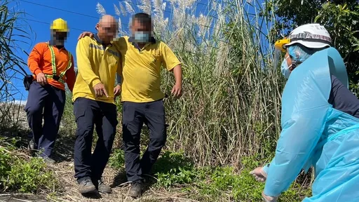 台鐵趕工出意外！　4工人玉里鐵道橋施工遭彈脫鐵軌擊傷