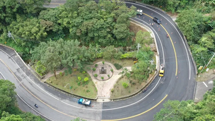 泰山區黎明二號橋拓寬後將減少交通事故發生狀況。新北市政府提供