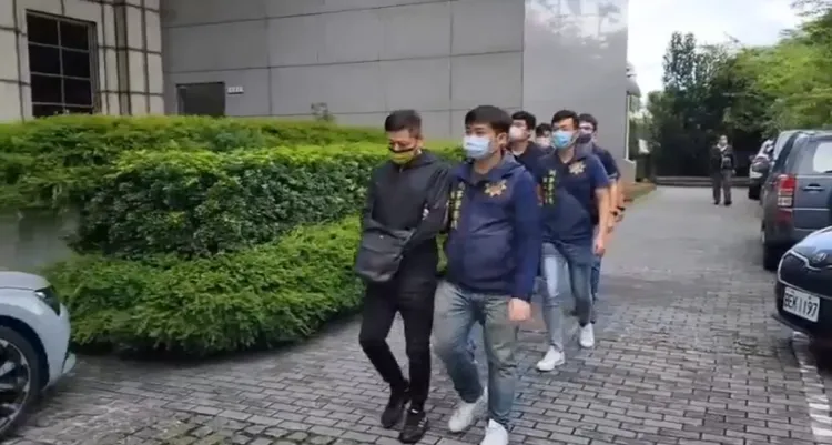 韋姓男子等人誘民眾赴柬埔寨打工，如未達業績，再痛加凌虐。翻攝畫面