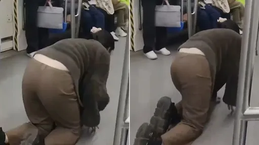 她地鐵學狗趴「主人任務？」　結果下指令的竟是大學老師