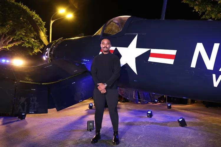 導演JD迪拉德是美國第2位黑人海軍藍天使特技飛行員之子。CATCHPLAY提供