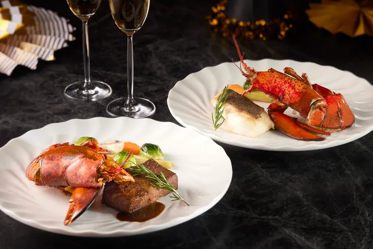 寒舍艾麗酒店「跨年倒數場」菜色超豐富。業者提供