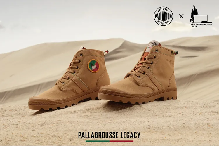 Pallabrousse Legacy沙漠棕聯名男靴，3980元。品牌提供