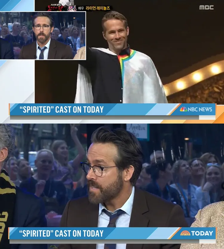 萊恩雷諾斯提到2018年上韓國《蒙面歌王》的經驗很可怕，留下陰影。翻攝NBC