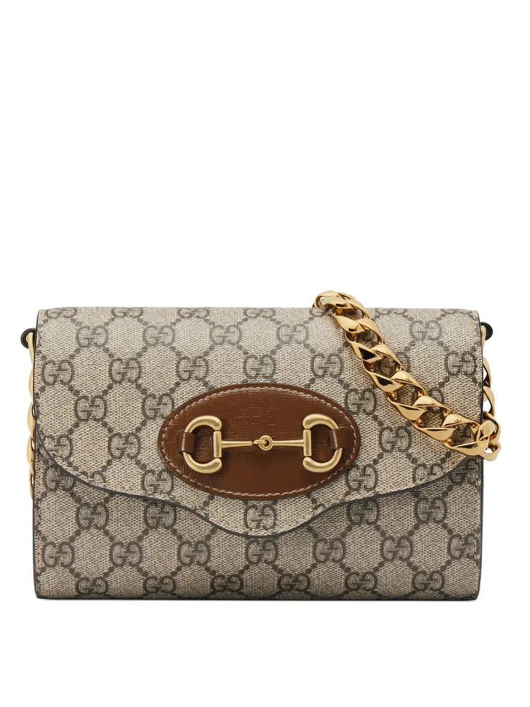 Gucci Horsebit 1955迷你鍊帶包，7萬5800元。品牌提供