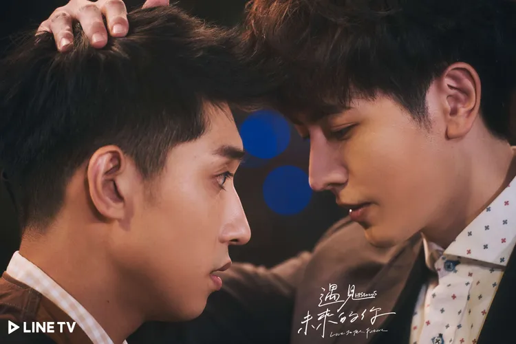 陳璽安（右）和徐韜是「森林CP」。LINE TV提供