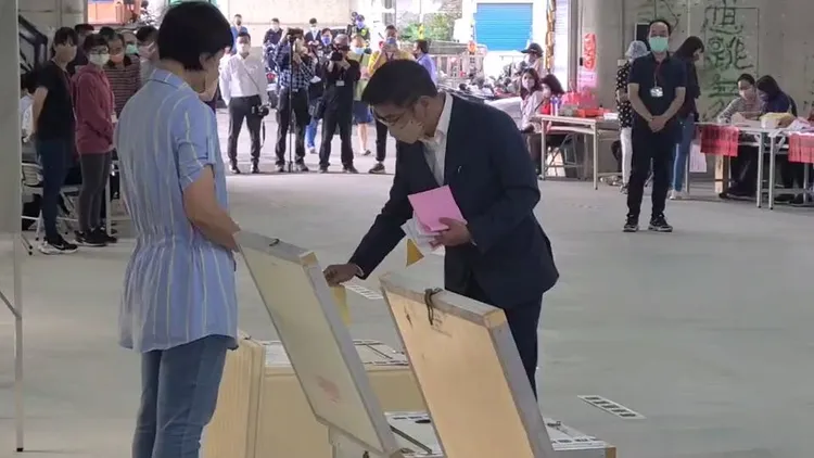 江聰淵投票。讀者提供