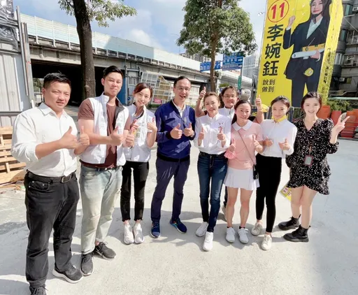 李婉钰好抢手！继侯友宜亲访后　朱立伦也来加油打气