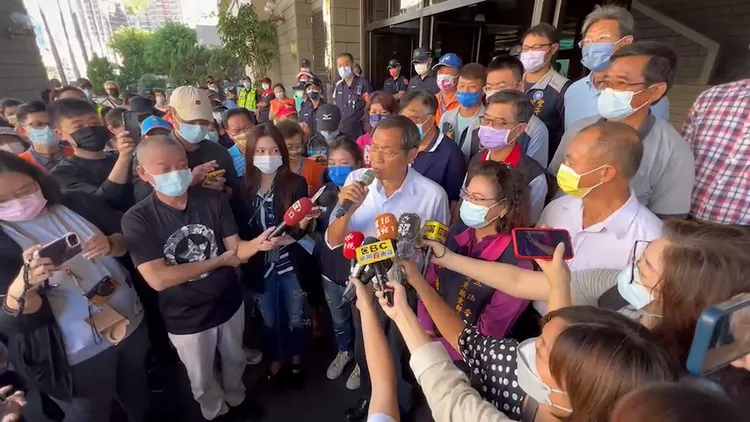 蘇清泉提出5點聲明，質疑選舉過程問題重重。讀者提供