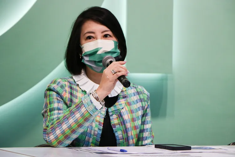 吳思瑤喊話，要蔣萬安別繼續耍無辜。賴昀岫攝