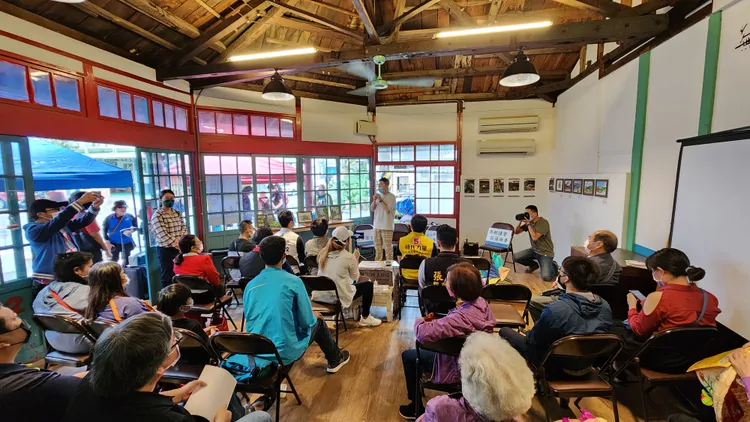 鳳林鎮舉辦自治史上首場民辦政見座談會。黃瑞娟攝