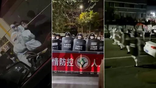 最悲金句「疫情三年就是他的一生」　封控害死3歲童！蘭州警疑強行押人影片流出