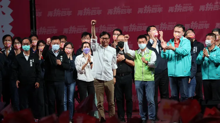 陳其邁說，選輸就是要從候選人到競選團隊，都要誠實地面對問題。資照 侯昌騰攝