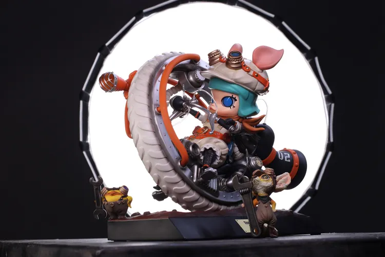 繼狐狸大號後，蒸氣龐克推出獨輪風暴小豬MOLLY收藏版及普通版。業者提供