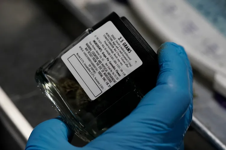 密蘇里州合法產製的醫療用大麻。美聯社