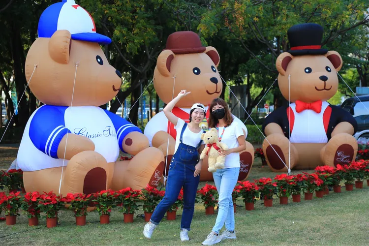 2022泰迪熊in新營。台南觀旅局提供
