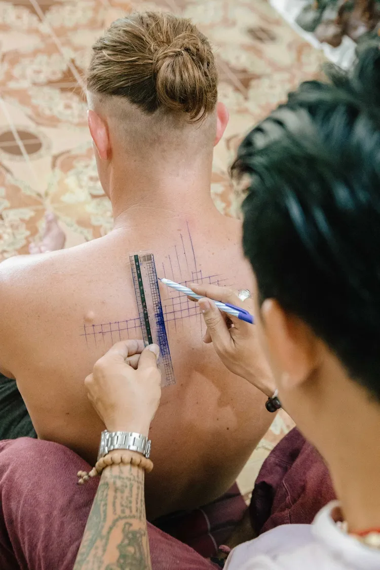 泰國傳統刺符紋身體驗。Airbnb提供