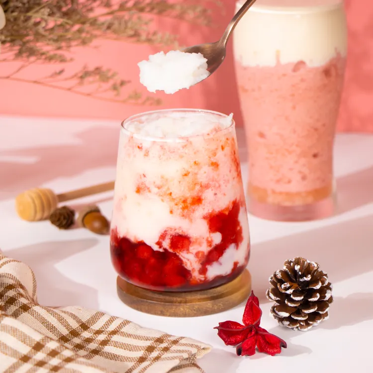 草莓莉莉優格。業者提供