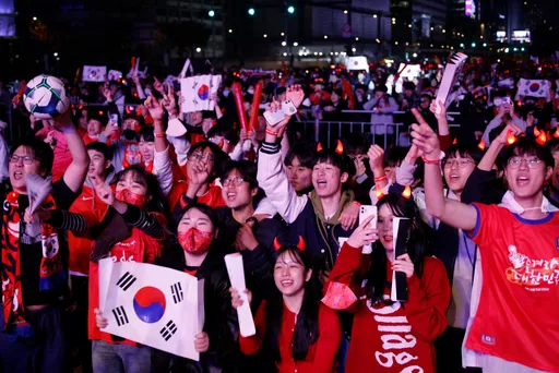 南韓料逾3萬人上街看世足第二場賽 警方派900人維持秩序