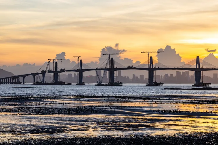 台灣最大的跨海大橋金門大橋正式通車金門跨年行程將帶大家於新年第一天快樂跨橋去。長汎提供