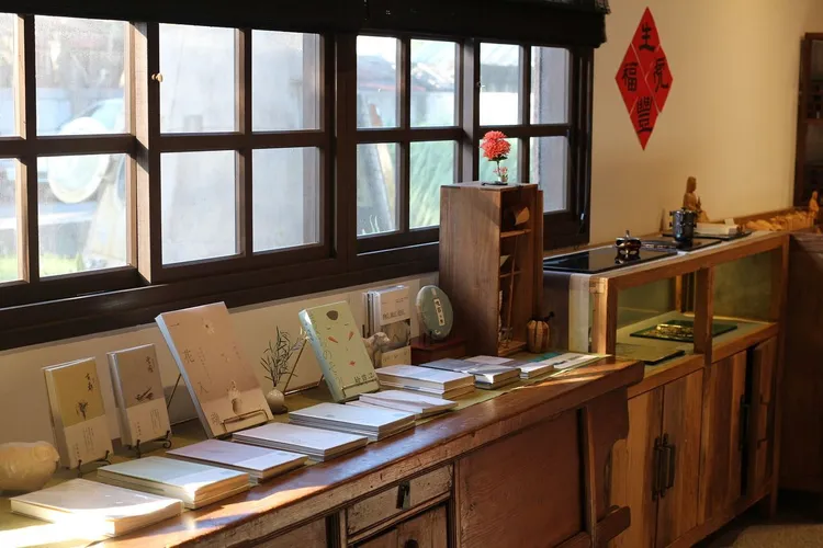 日光山森林茶書苑內部一隅。翻攝日光山森林茶書苑粉專