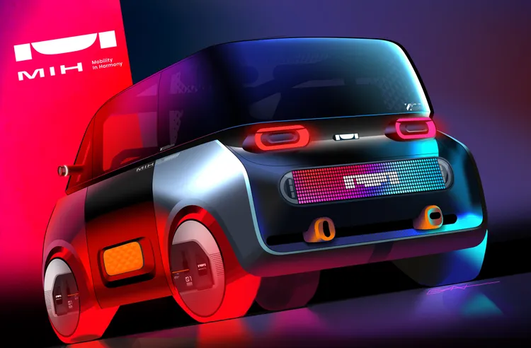 MIH宣布Project X- A-Segment三人座小型電動車。業者提供