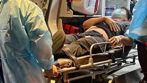 男慘遭砂輪機劃傷　偏鄉救不了！台東救護車飛奔52公里搶命