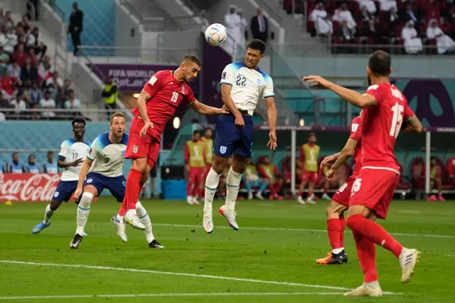 世界盃｜英格蘭猛烈砲火轟破伊朗鐵桶陣　三獅軍團半場3比0領先