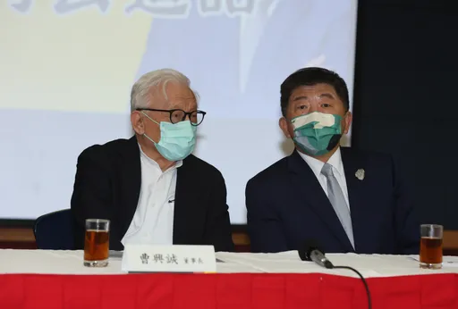 合體曹興誠提抗共保台 陳時中:對疫情抹黑是中國在台認知戰