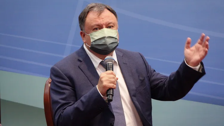 克尼茨基說，國際制裁俄羅斯讓磨刀霍霍想侵略台灣的國家不敢妄動。莊宗達攝