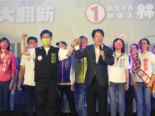 賴清德為林佳龍站台10次！　盼蘆洲得票率達7成
