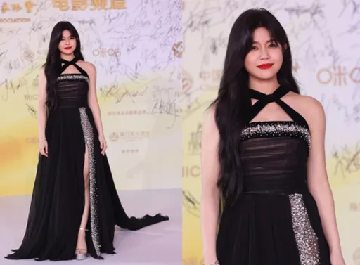 陳妍希濃妝走金雞獎紅毯畫面辣眼睛　網友大喊「開除造型師」