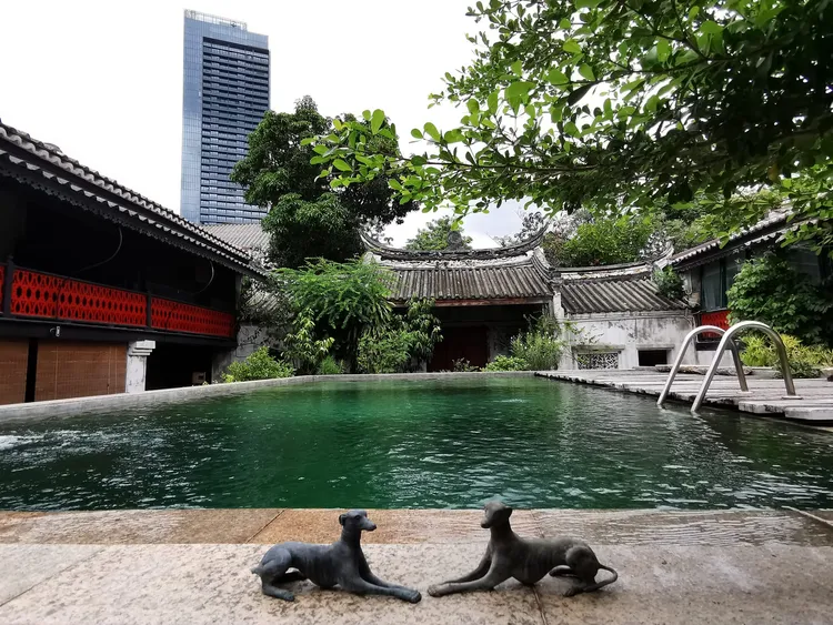 可在老宅學潛水的蘇恒泰宅邸(Sol Heng Tai mansion)。翻攝โซว เฮง ไถ่ So Heng Tai官方粉絲團