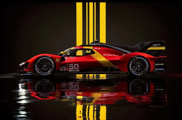 499P的塗裝致敬躍馬經典賽車。原廠提供