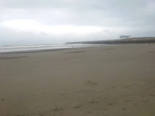 竹圍漁港沙灘驚見全裸女屍 橋上尋獲座車!疑落水後衣物遭沖走