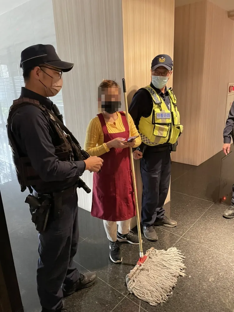 警方查獲逾期未歸女移工。警方提供