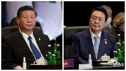 尹錫悅會晤習近平25分鐘　籲協助遏止北韓挑釁