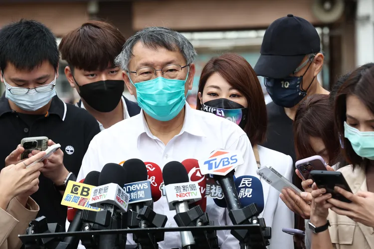 柯文哲的「老大個性」，使得「藍白合」幾難成局。翁玉信攝