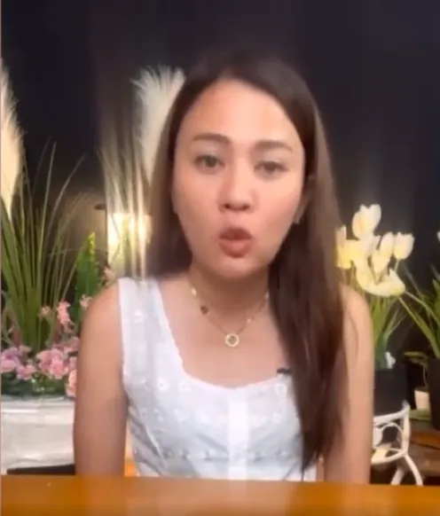女直播主道歉。臉書