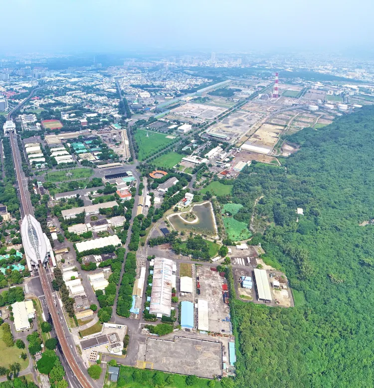 台積電設廠於楠梓產業園區，導致周邊地房價已出現暴漲。高市府提供