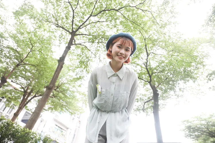 Sora熱愛創作，目前是台灣藝術大學學生。鄭孟晃攝