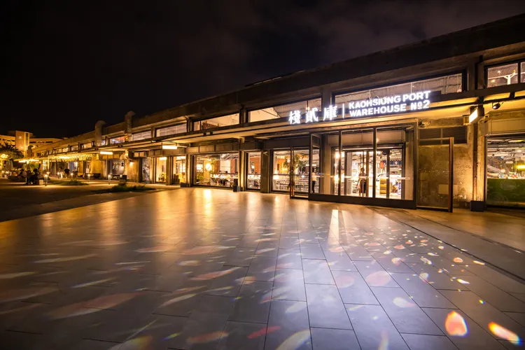 棧貳庫夜景。觀光局提供