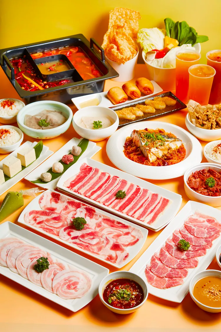 「麻一點」主打2~3人套餐，人均價約600元，可享用14至17道特色料理。業者提供