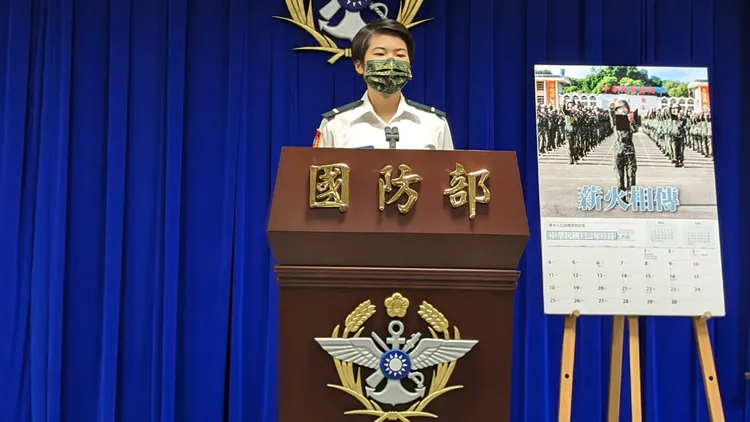 陸軍官校學生徐育汝說，她從軍只是想「珍惜守護身邊擁有的一切美好事物」。蘇柏銓攝