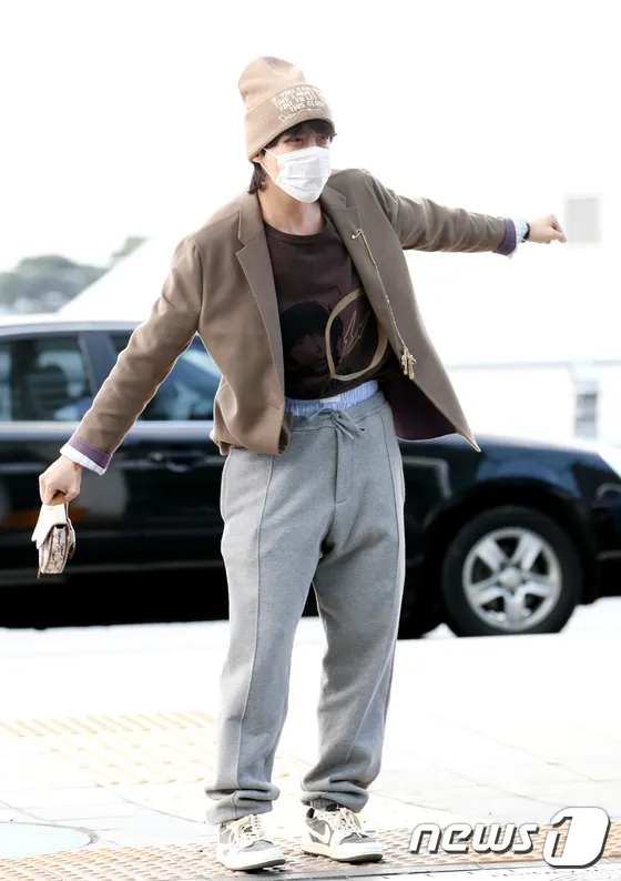 「防彈少年團」（BTS）J-hope獨自出發到日本。翻攝news1