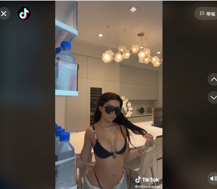 跩根分享自己生活。tiktok