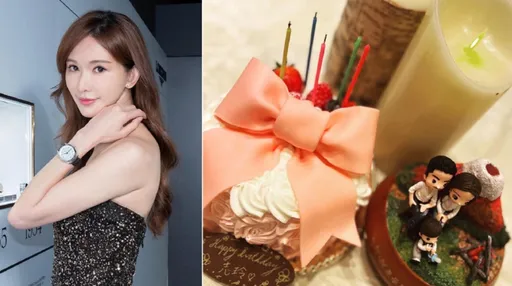 林志玲48歲生日蛋糕婆婆送的　最大禮物1歲兒今天學會走路了